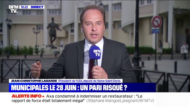 Jean-Christophe Lagarde (UDI): On ne peut pas avoir une élection démocratique sans échanges entre les électeurs et les candidats
