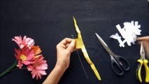 How to make paper flowers Chandramollica flower | Diy Paper Flower craft