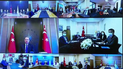 Cumhurbaşkanı Erdoğan AK Parti Genişletilmiş İl Başkanları Toplantısı'na Katıldı