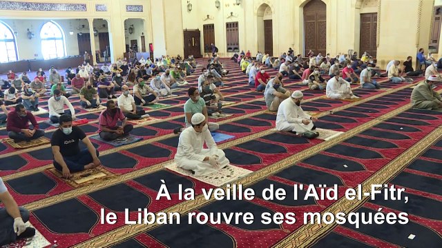 Liban: dernière prière du vendredi avant l'Aïd à Beyrouth