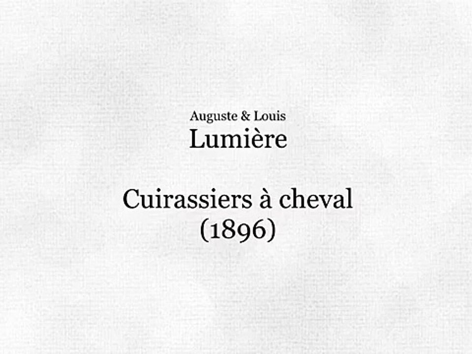 Cuirassiers à cheval (Coraceros a caballo) [1896]