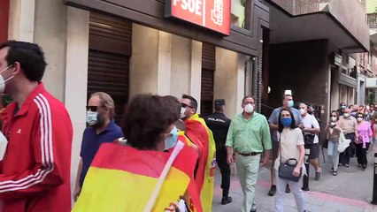 Caceroladas en Ferraz