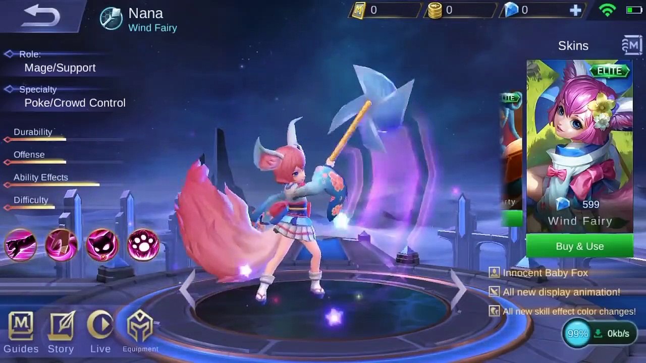 Review Skin ROGER + CHOU + NANA+ MIYA Mobile Legends Bang Bang
