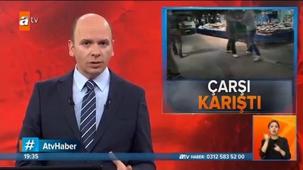 Kestirdiği karpuzu almayan müşterisini bıçakla kovaladı!