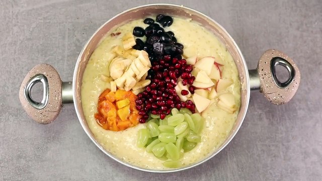 FRUIT CUSTARD RECIPE _ HEALTHY DESSERT _ DELICIOUS CUSTARD RECIPE