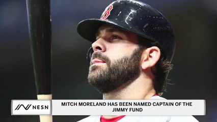 Mitch Moreland Has Been Named Captain Of The Jimmy Fund To Help Raise Money To "Strike Out Cancer"