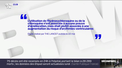 Une étude internationale conclut que la chloroquine et l'hydroxychloroquine sont à proscrire pour guérir le covid-19