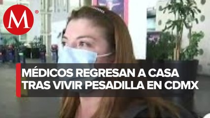 Médicos secuestrados en hoteles de CdMx regresan a Monterrey