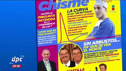 La curva de contagios por Covid-19 en "De Puro Chisme"