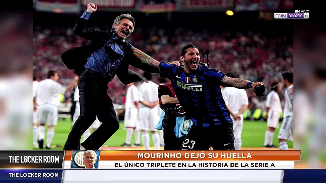 Así recuerda The Locker Room el triplete de Mou con el Inter a 10 años
