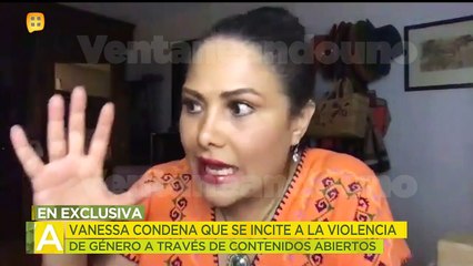 ¡Vanessa Bauche condena la violencia de género a través de contenidos abiertos! | Ventaneando