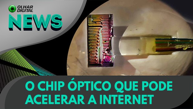Ao vivo | O chip óptico que pode acelerar a internet | 22/05/2020 #OlharDigital (238)