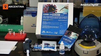 Gobierno argentino gestiona exportar a varios países su "simple" test rápido de COVID