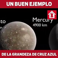 Descripción gráfica de la grandeza de Cruz Azul