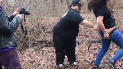 Try Not to Laugh - Girl Tased in the Ass, Really STUPID People