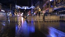 Nevşehir, sokağa çıkma kısıtlamasının başlamasıyla sessizliğe büründü