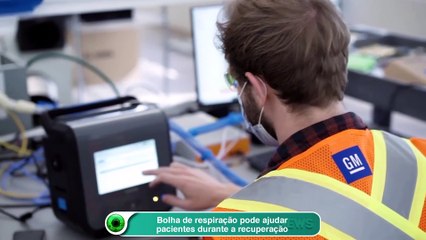 Bolha de respiração pode ajudar pacientes durante a recuperação