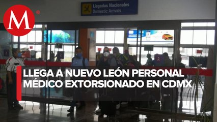 Arriban médicos víctimas de secuestro a Monterrey