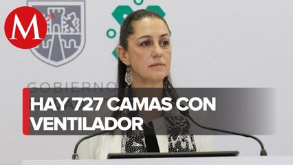 Sheinbaum niega sobrecupo en camas para atender covid-19