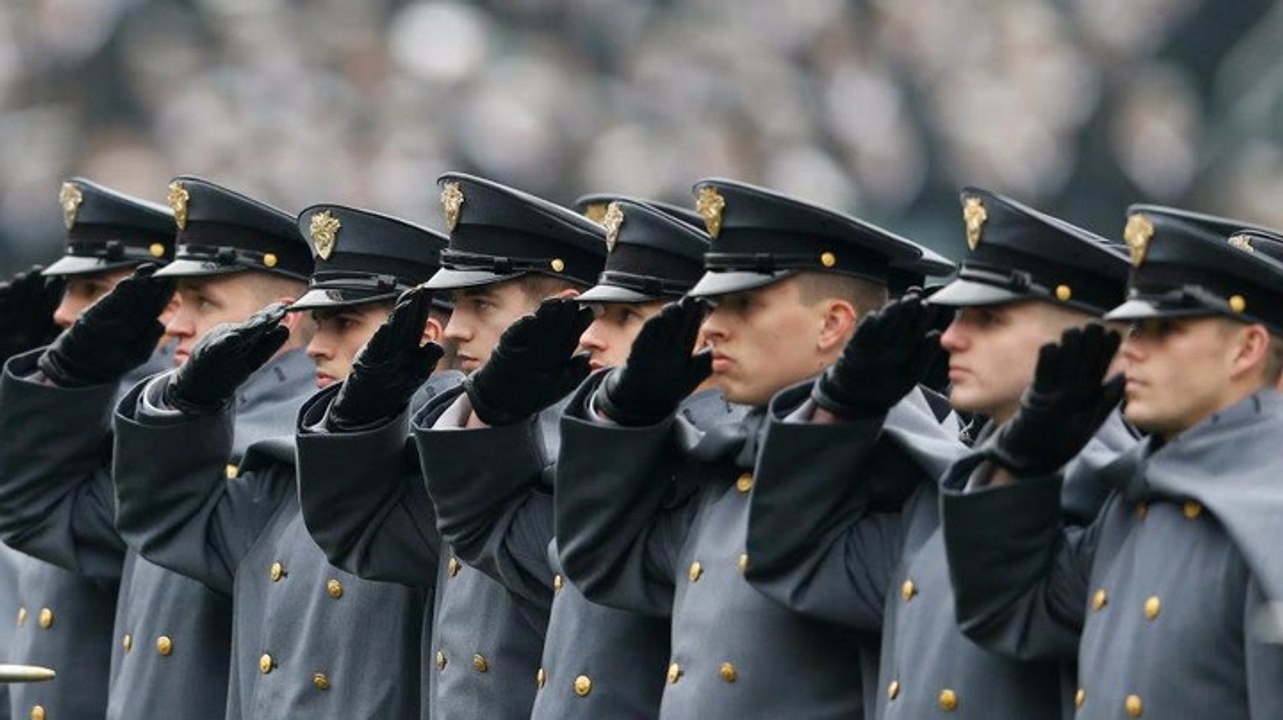 How the US military came up with its salute