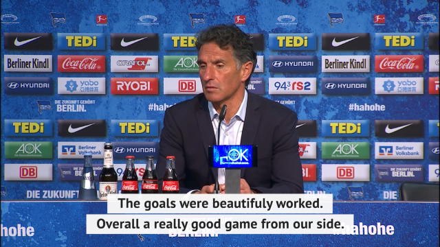 Labbadia hails Hertha's crucial wins since Bundesliga's resumption