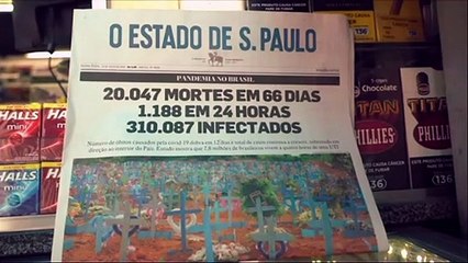 Brasileños preocupados por la gestión del gobierno sobre la pandemia