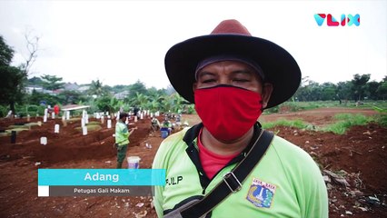 Suara Hati Tukang Gali Kubur Jenazah Corona