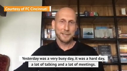 Jaap Stam laughs off unfortunate FC Cincinnati introduction