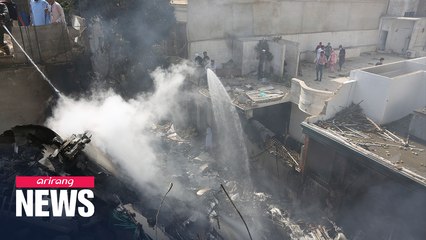 Pakistani airliner crashes in Karachi, killing at least 76 people