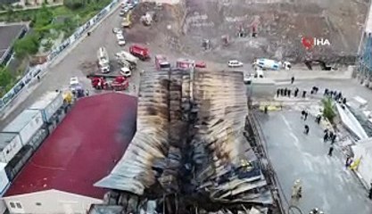 Gün aydınlandı, İstanbul Fuar Merkezi’ndeki yangının büyüklüğü ortaya çıktı