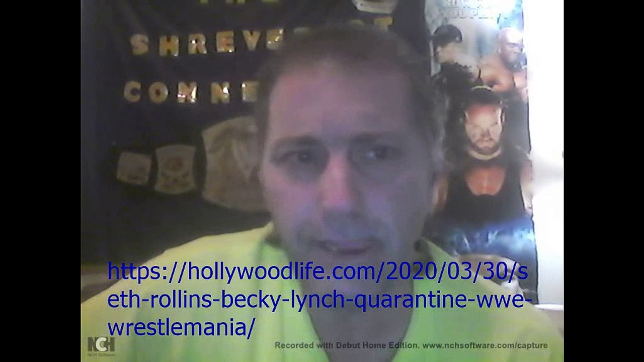 smackdown 205 live results 4-3-20 seth rollins talks hating tiktok