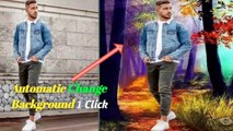 how to change photo background in android | photo me background kaise badle | automatic background