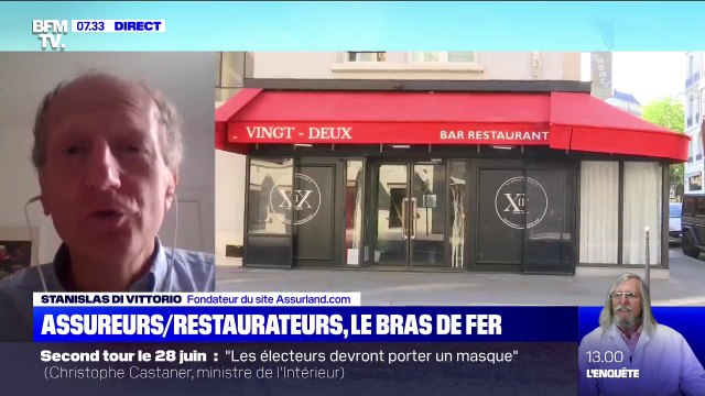 Coronavirus: les assureurs vont-ils devoir indemniser certains restaurateurs ?