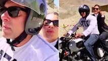 Salman Khan & Jacqueline Fernandes's bullet riding throwback video goes viral | FilmiBeat