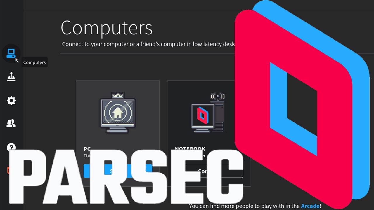 [tut] parsec - per fernwartung auf dem pc zocken [4k | de]