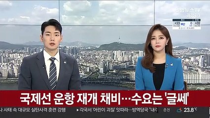 국제선 운항 재개 채비…수요는 '글쎄'