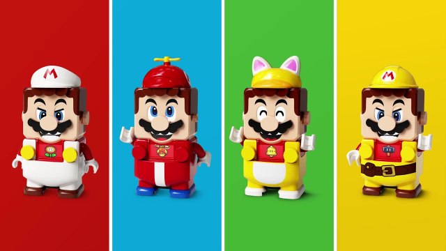 LEGO Super Mario : trailer de tous les packs de COSTUMES en DLC