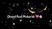 Chand Raat Status  | Chand Raat Mubarak whatsapp status  | Eid Mubarak Status video for whatsapp