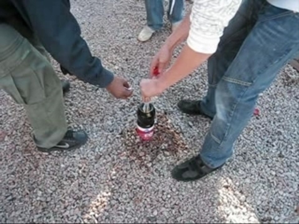 Mentos en cola