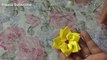 Ribbon work|| Ribbon Flower Tutorial For Beginners