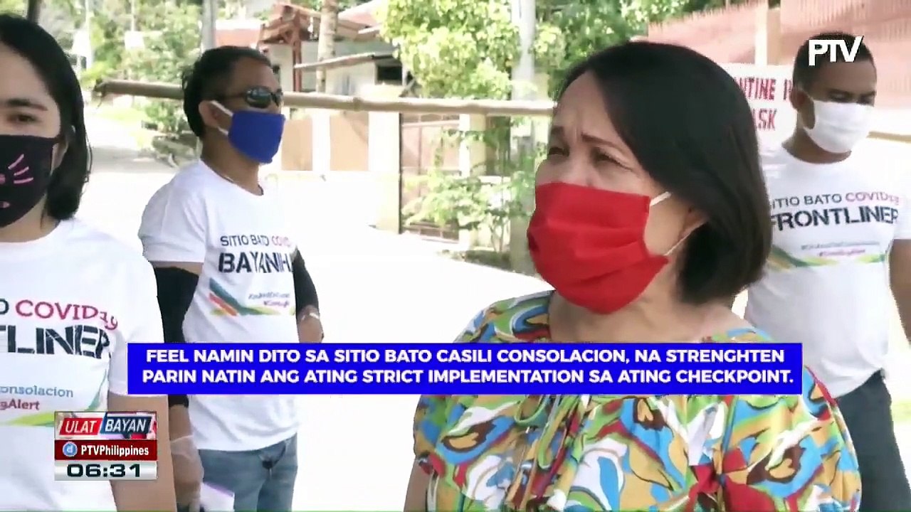 Mga residente sa Cebu, tumutulong sa pagpapatupad ng quarantine protocols