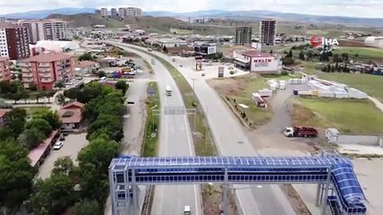 Her bayram öncesi 100 bin aracın geçtiği 'kilit kavşak'ta sessizlik