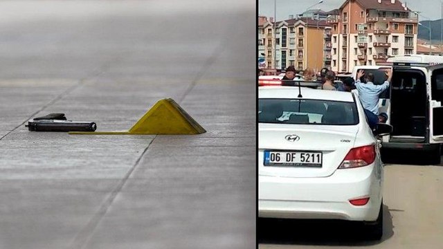 Sokak ortasında dehşet: Böyle yakalandı