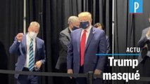 Donald Trump masqué, une première en trois mois de crise sanitaire
