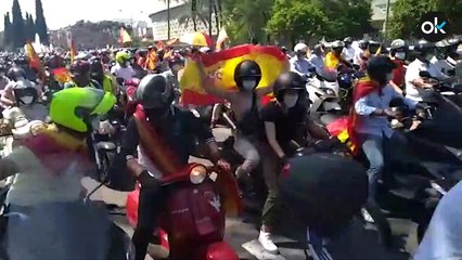 La manifestación convocada por VOX colapsa Sevilla