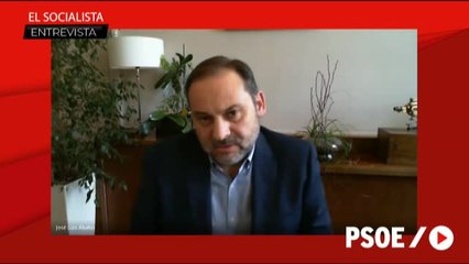 José Luis Ábalos: "Nos toca luchar contra dos virus, el de la COVID-19 y el virus del odio"