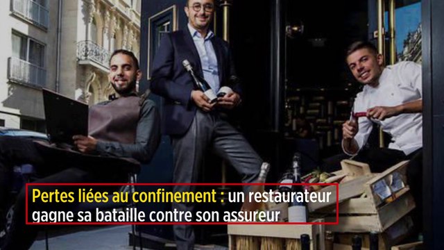 Pertes liées au confinement : un restaurateur gagne sa bataille contre son assureur