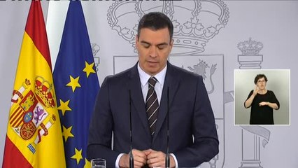 Pedro Sánchez da por superada la "gran ola de la pandemia"
