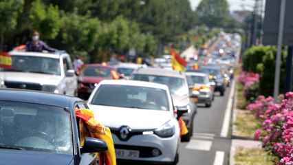 Concentración de la ultraderecha contra el Gobierno en Ciudad Real