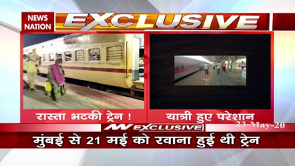 Workers train lost the way Had to go to Gorakhpur reached Odisha